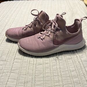 Pastel purple Nike shoes